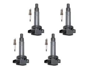Aceon Set of 4 Ignition Coil with Spark Plug Scion xA | xB | Toyota Echo | Prius | Yaris 1.5L L4 2000-2019