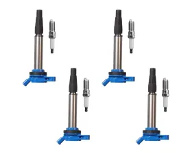 Aceon Set of 4 Blue Performance Plus Ignition Coil with Spark Plug Lexus CT200h | Scion xD | Toyota Corolla | Prius 1.8L 2013