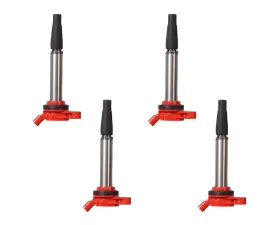 Aceon Set of 4 Red Aceon Sport Ignition Coil Lexus | Pontiac | Scion | Toyota 2008-2021