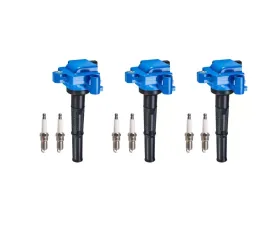 Aceon Set of 3 Blue Performance Plus Ignition Coil with Spark Plug Toyota 4Runner | T100 | Tacoma | Tundra 3.4L 1995-2004