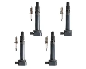 Aceon Set of 4 Ignition Coil with Spark Plug Toyota 4Runner | Tacoma 2.4L & 2.7L 1999-2004