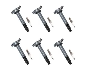 Aceon Set of 6 Ignition Coil with Spark Plug Lexus | Toyota 3.5L 2005-2012