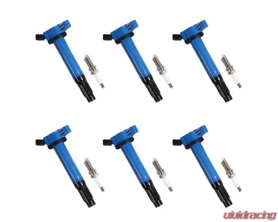 Aceon Set of 6 Blue Performance Plus Ignition Coil with Spark Plug Lexus | Toyota 3.5L 2005-2012 - 7805-3170H-B1