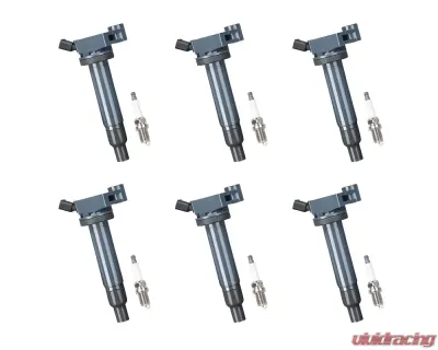 Aceon Set of 6 Ignition with Spark Plug Coil Lexus | Toyota 3.0L V6 1998-2006 - 7805-3177-B1