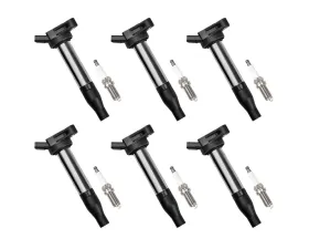 Aceon Set of 6 Ignition Coil with Spark Plug Lexus | Toyota 3.5L V6 2016-2020