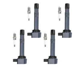 Aceon Set of 4 Ignition Coil with Spark Plug Acura EL | MDX | Honda Accord | Civic 2001-2009