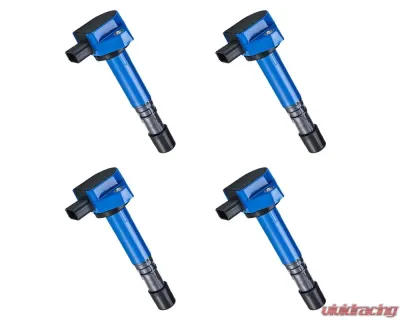 Aceon Set of 4 Blue Performance Plus Ignition Coil Acura | Honda | Saturn 2001-2009 - 7805-3251H-04