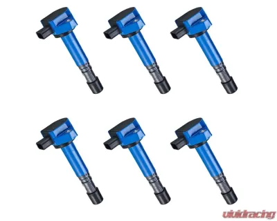 Aceon Set of 6 Blue Performance Plus Ignition Coil Acura | Honda | Saturn 2001-2009 - 7805-3251H-06