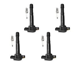 Aceon Set of 4 Ignition Coil with Spark Plug Acura | Honda 2002-2011