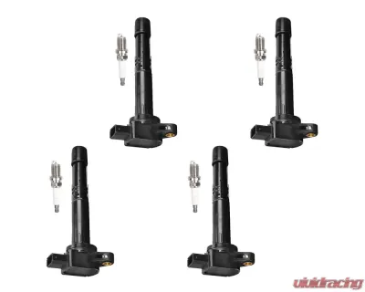 Aceon Set of 4 Ignition Coil with Spark Plug Acura | Honda 2002-2011 - 7805-3256-B1