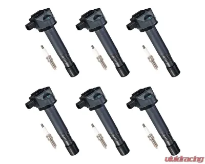 Aceon Set of 6 Ignition Coil with Spark Plug Acura | Honda 2013-2019 - 7805-3276-B1