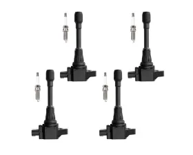 Aceon Set of 4 Ignition Coil with OE Spark Plug Infiniti | Nissan 2007-2019
