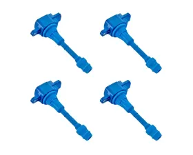 Aceon Set of 4 Blue Performance Plus Ignition Coil Nissan Altima | Sentra | X-Trail 2.5L L4 2002-2013