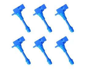 Aceon Set of 6 Blue Performance Plus Ignition Coil Infiniti | Nissan | Suzuki 2001-2020