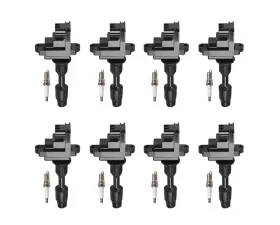Aceon Set of 8 Ignition Coil with Spark Plug Infiniti Q45 4.1L V8 1997-2001