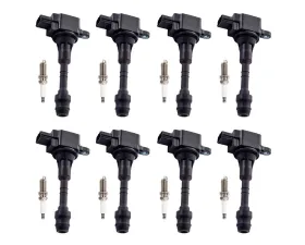 Aceon Set of 8 Ignition Coil with Spark Plug Infiniti FX45 | M45 | Q45 V8 4.5L 2002-2010