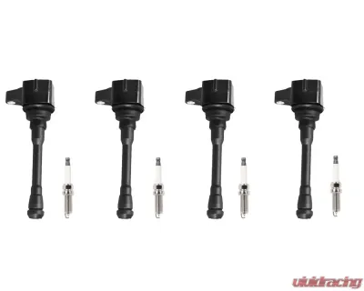 Aceon Set of 4 Rear Ignition Coil with Spark Plug Nissan NV2500 | NV3500 | Titan | Titan XD 5.6L V8 2016-2019 - 7805-3390-B1