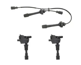 Aceon Set of 2 Ignition Coil with Wire Set Mazda Protege | Protege5 2.0L L4 2001-2003