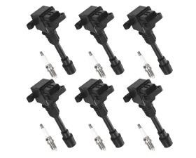 Aceon Set of 6 Ignition Coil with Spark Plug Mazda Millenia 2.3L V6 1995-2002