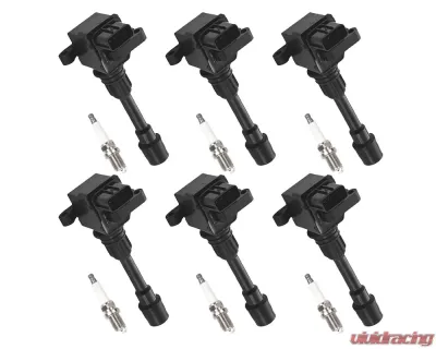 Aceon Set of 6 Ignition Coil with Spark Plug Mazda Millenia 2.3L V6 1995-2002 - 7805-3458-B1