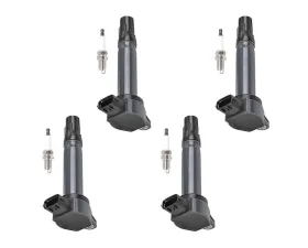 Aceon Set of 4 Ignition Coil with Spark Plug Mitsubishi Lancer | Outlander 2.4L 2008-2017