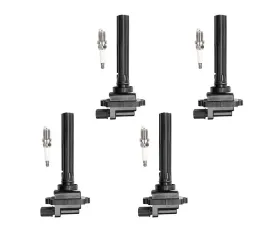 Aceon Set of 4 Ignition Coil with Spark Plug Chevrolet | Suzuki 1998-2006
