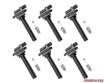 Aceon Set of 6 Ignition Coil with Spark Plug Chevrolet | Suzuki 1998-2006 - 7805-3653-B4