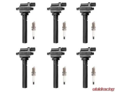 Aceon Set of 6 Ignition Coil with Spark Plug Chevrolet | Suzuki 1998-2007 - 7805-3653-B1