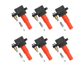 Aceon Set of 6 Ignition Coil with Spark Plug Subaru Legacy | Outback | Tribeca 3.0L & 3.6L 2001-2009