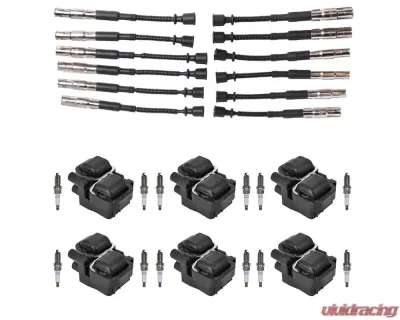 Aceon Set of 6 Ignition Coil with Wire Set & OE Spark Plug Chrysler | Mercedes-Benz 1997-2011 - 7805-6122-B2