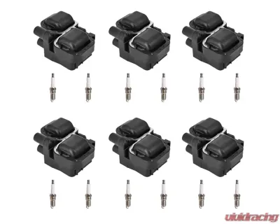 Aceon Set of 6 Ignition Coil with Spark Plug Chrysler | Mercedes-Benz 1997-2011 - 7805-6122-B3