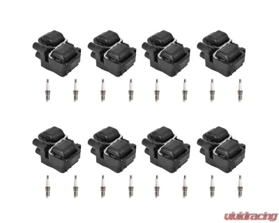 Aceon Set of 8 Ignition Coil with Spark Plug Chrysler | Mercedes-Benz 1997-2011 - 7805-6122-B5