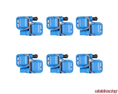 Aceon Set of 6 Blue Performance Plus Ignition Coil Chrysler | Mercedes-Benz 1997-2011 - 7805-6122H-06