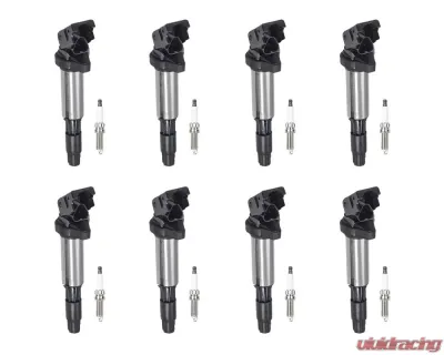Aceon Set of 8 Ignition Coil with Spark Plug BMW 2.5L, 3.0L & 3.2L 2001-2008 - 7805-6251-B1