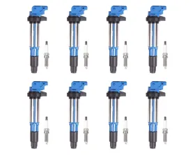 Aceon Set of 8 Blue Performance Plus Ignition Coil with Spark Plug BMW 2.5L, 3.0L & 3.2L 2001-2008