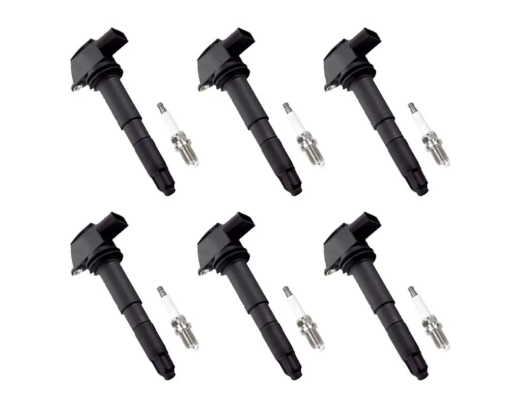 Aceon Set of 6 Ignition Coil with Spark Plug BMW 1991-1995 - 7805-6252-B2
