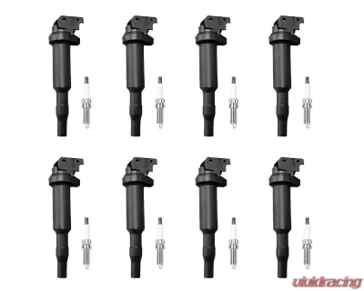Aceon Set of 8 Ignition Coil with Spark Plug BMW | Mini | Peugeot | Rolls-Royce 2001-2019 - 7805-6254-B1