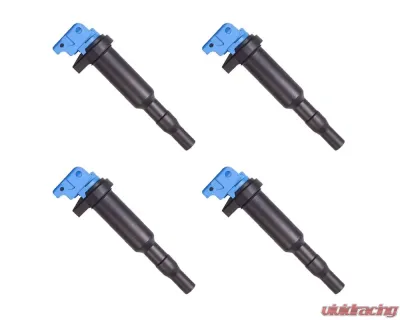 Aceon Set of 4 Blue Performance Plus Ignition Coil BMW | Mini | Peugeot | Rolls-Royce 2001-2019 - 7805-6254H-04