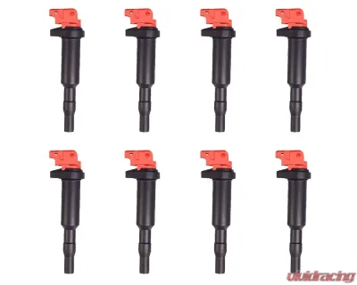 Aceon Set of 8 Red Aceon Sport Ignition Coil BMW | Mini | Peugeot | Rolls-Royce 2001-2019 - 7805-6254J-08