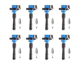 Aceon Set of 8 Blue Performance Plus Ignition Coil with Spark Plug BMW 328i 2.8L 1999