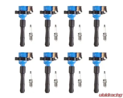 Aceon Set of 8 Blue Performance Plus Ignition Coil with OE Spark Plug BMW 1995-2003 - 7805-6256H-B6