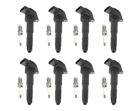 Aceon Set of 8 Ignition Coil with Spark Plug Porsche Cayenne Turbo 4.5L V8 2003-2006