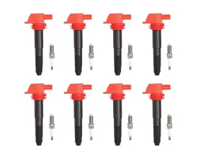Aceon Set of 8 Ignition Coil with Spark Plug Porsche Cayenne | Panamera 2008-2016