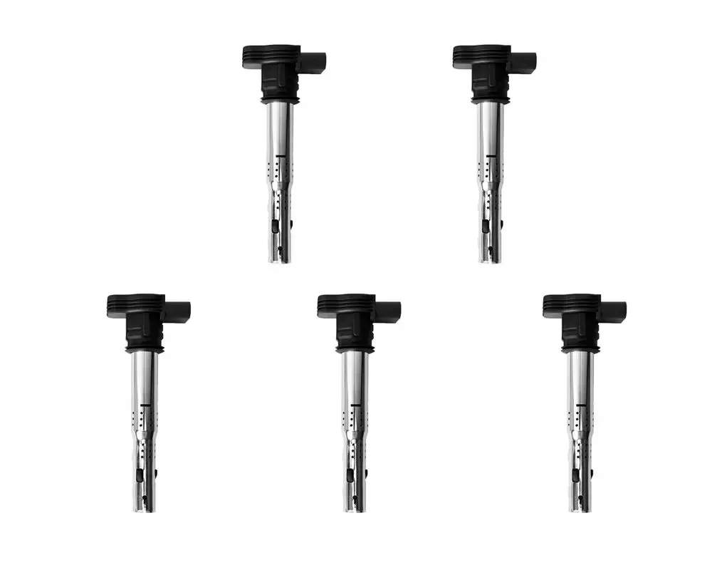 Aceon Set of 5 Ignition Coil Audi | Volkswagen 2.5L 2005-2019 - 7805-6554-05