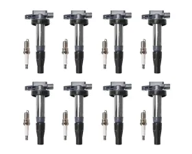 Aceon Set of 8 Ignition Coil with Spark Plug Jaguar | Land Rover 4.0L, 4.2L & 4.4L 2003-2010