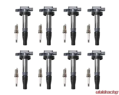Aceon Set of 8 Ignition Coil with Spark Plug Jaguar | Land Rover 4.0L, 4.2L & 4.4L 2003-2010 - 7805-9354-B1