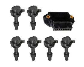 Aceon Set of 6 Ignition Coil with Ignition Module Volvo 960 | S90 | V90 2.9L L6 1992-1998