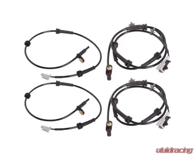 Aceon Set of 4 Front Left/Right ABS Wheel Speed Sensor Nissan Rogue | X-Trail 2.5L 2008-2013 - 8319-3310-BUNDLE-1