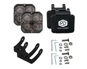 Vivid Lumen FNG SAE 3 Inch 20W Driving Light Pods White DOT/SAE Pair