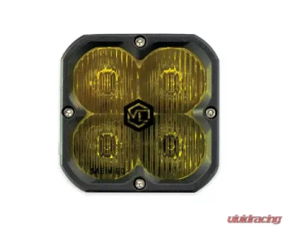 Vivid Lumen FNG SAE 3 Inch 20W Driving Light Pods Amber DOT/SAE Pair - 10120